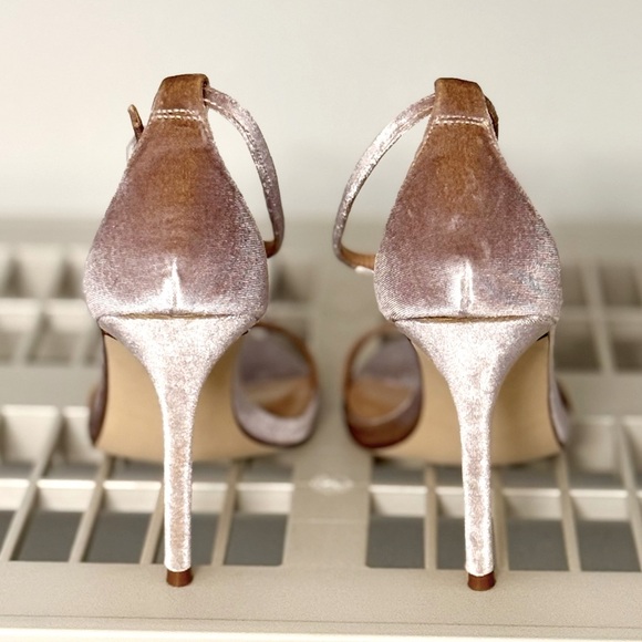 NWB Steve Madden Blush Tecy Embellished Stiletto Sandal - Picture 6 of 10